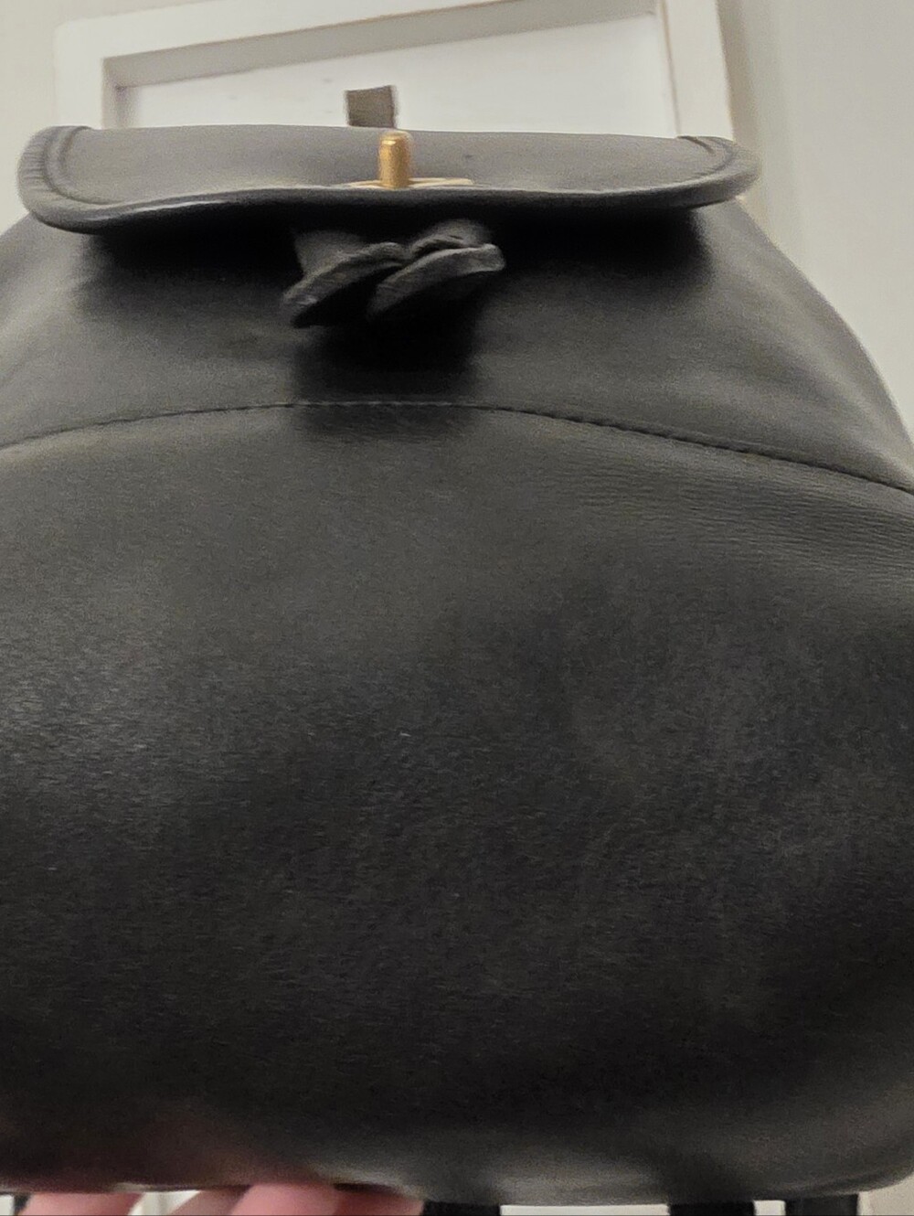 1999 Coach Daypack Backpack In Black 9960 - Picture 10 of 16